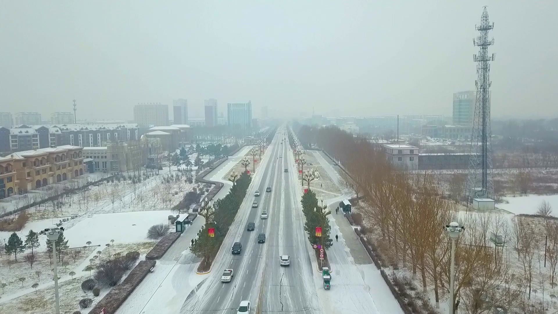 大美安达——雪景