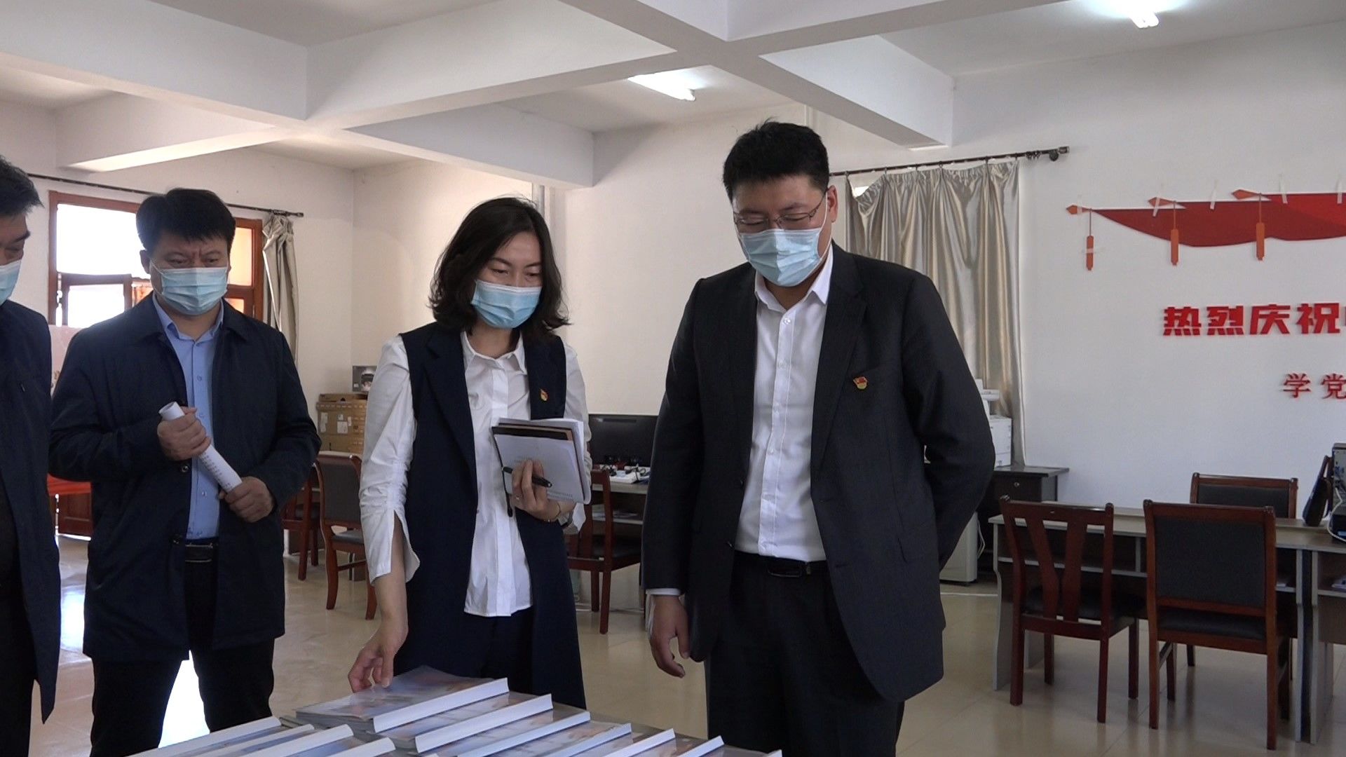 【建党百年  学习党史】县委书记陈旭调研指导党史学习教育工作
