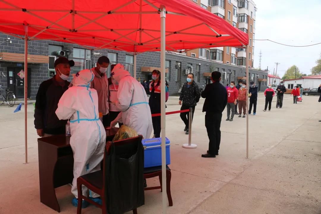 汤原县疫情防控指挥部组织开展核酸检测演练