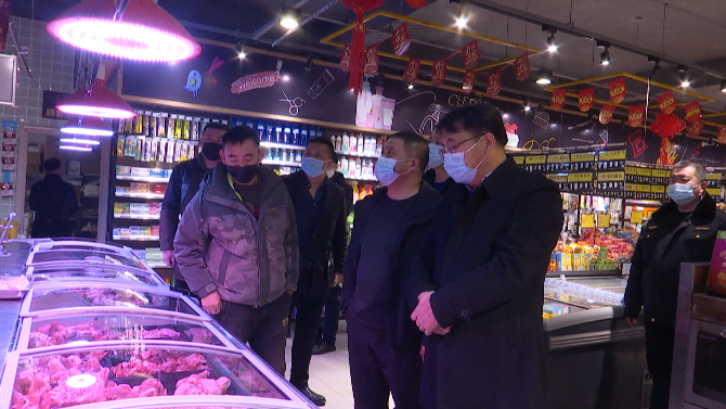 张英俊深入疫情防控一线开展调研