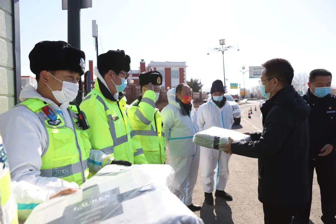 于彦波检查指导疫情防控工作慰问防疫一线工作者