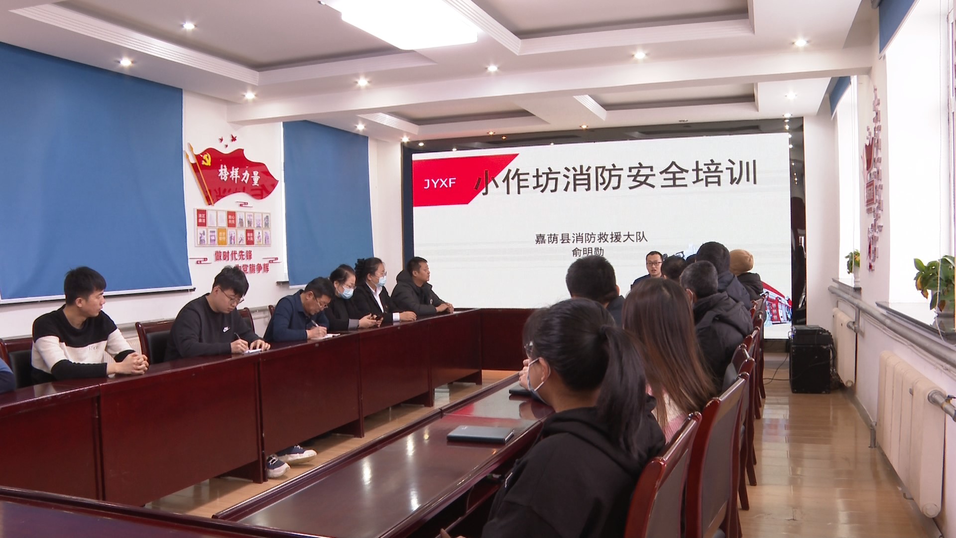 【安全生产  警钟长鸣】我县开展“九小场所”消防安全教育培训