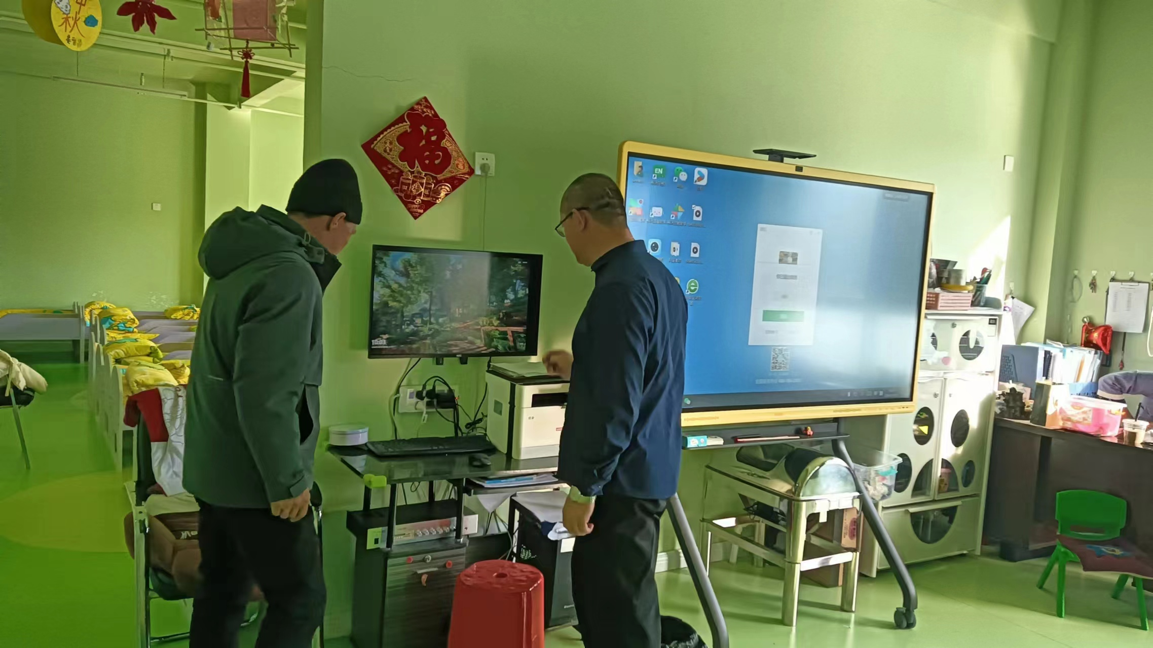 市第一幼儿园开展安全隐患排查专项行动
