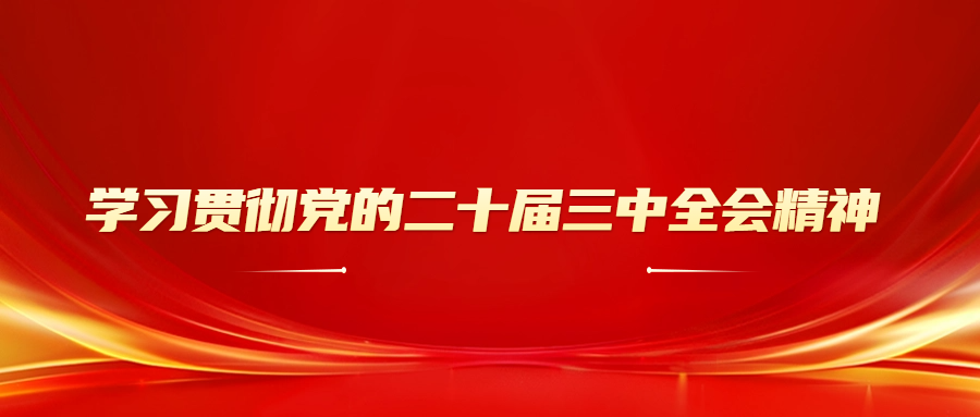 收藏！二十届三中全会知识点