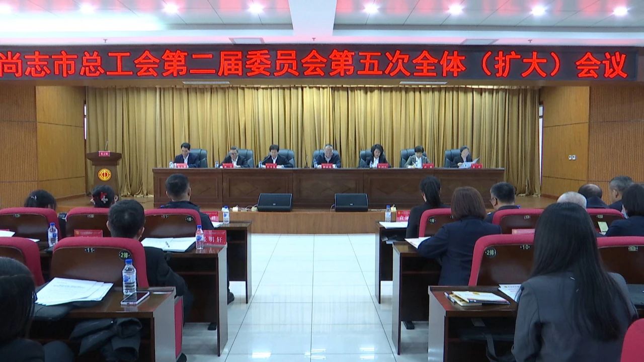 市总工会召开第二届委员会第五次全体（扩大）会议