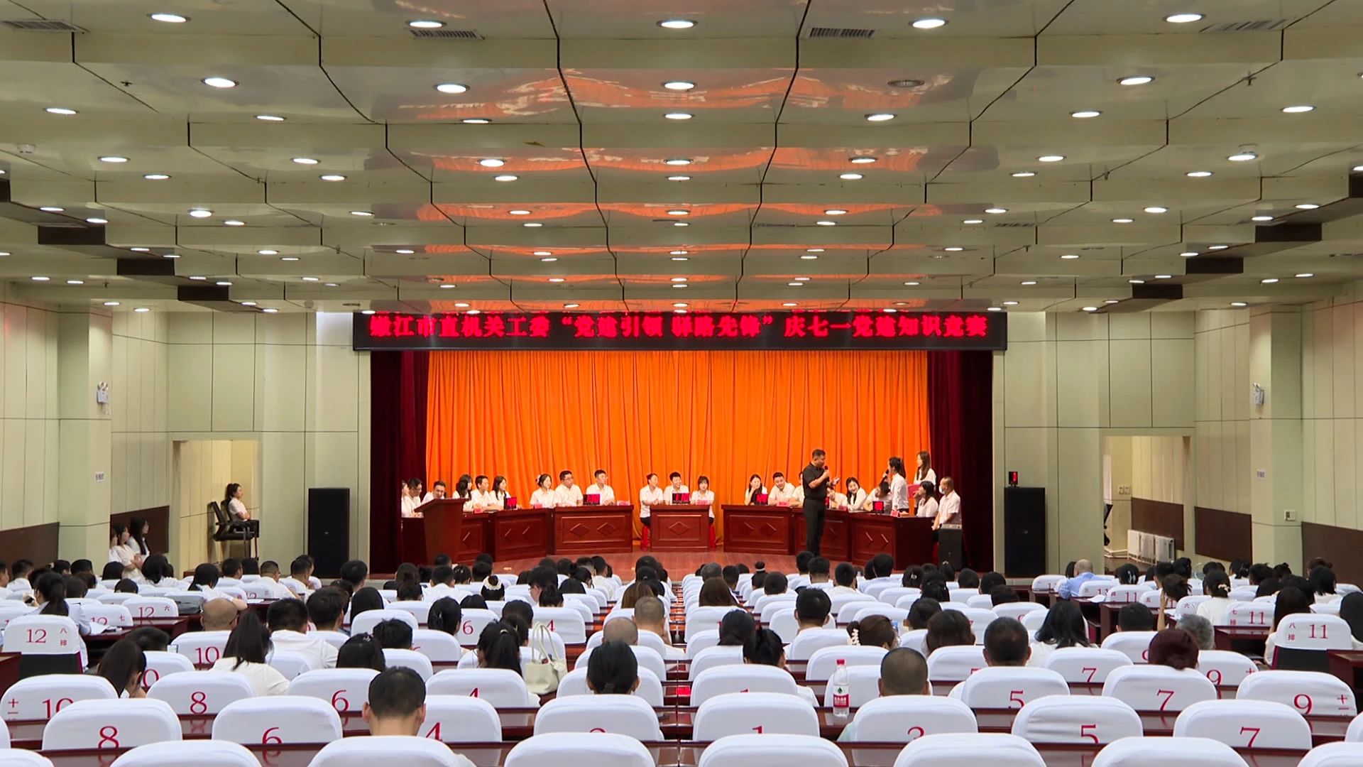 嫩江市举办“党建引领 驿路先锋”庆“七一”党建知识竞赛