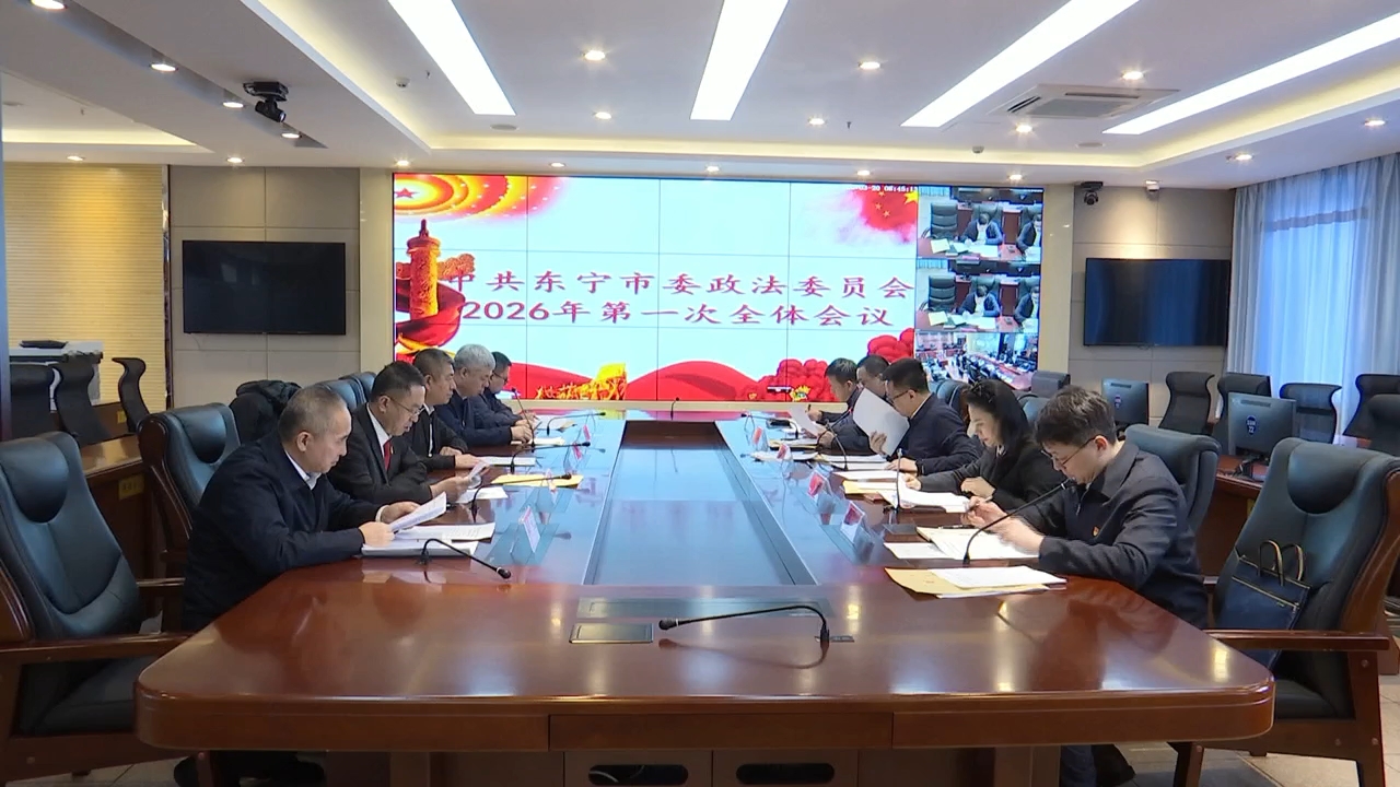 市委政法委召开2026年第一次全体委员会议