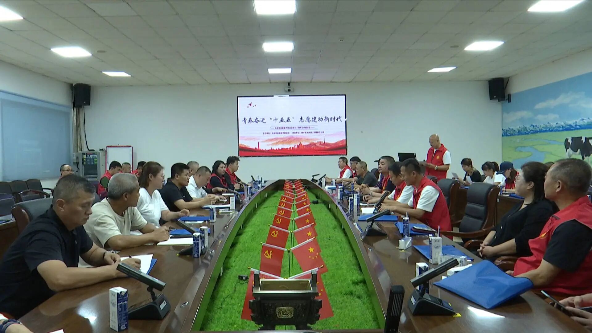 市志愿服务联合会成立一周年座谈会召开